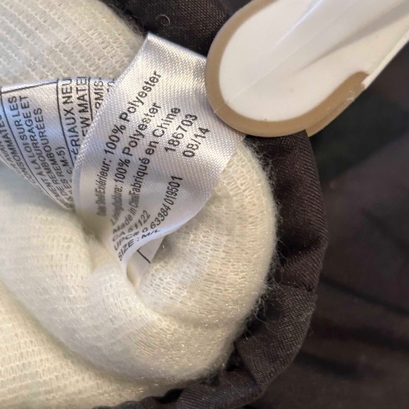 GLOVES, WINTER INSULATED, WATER RESISTANT, BLACK, SIZE M/L, by ATHLETIC WORKS, - Picture 3 of 3